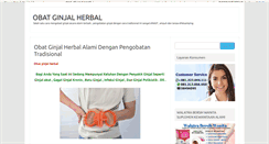 Desktop Screenshot of obatginjalherbal.com